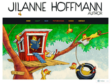 Tablet Screenshot of jilannehoffmann.com